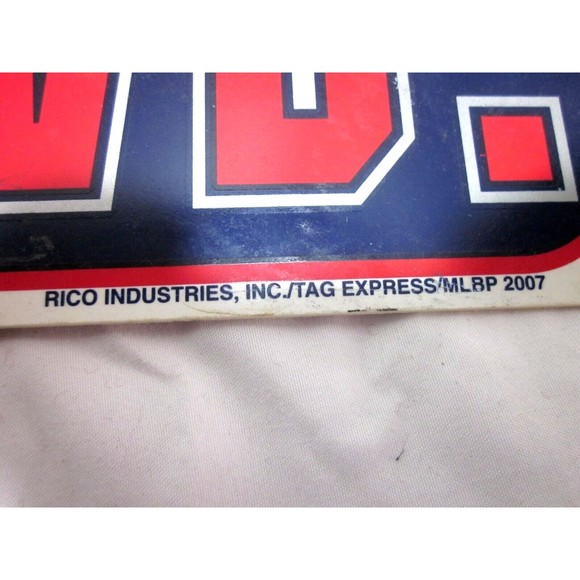 Licensed MLB Plastic Sign Cleveand Indians Blvd Sign Rico Industries 2007 MLBP - Picture 3 of 3